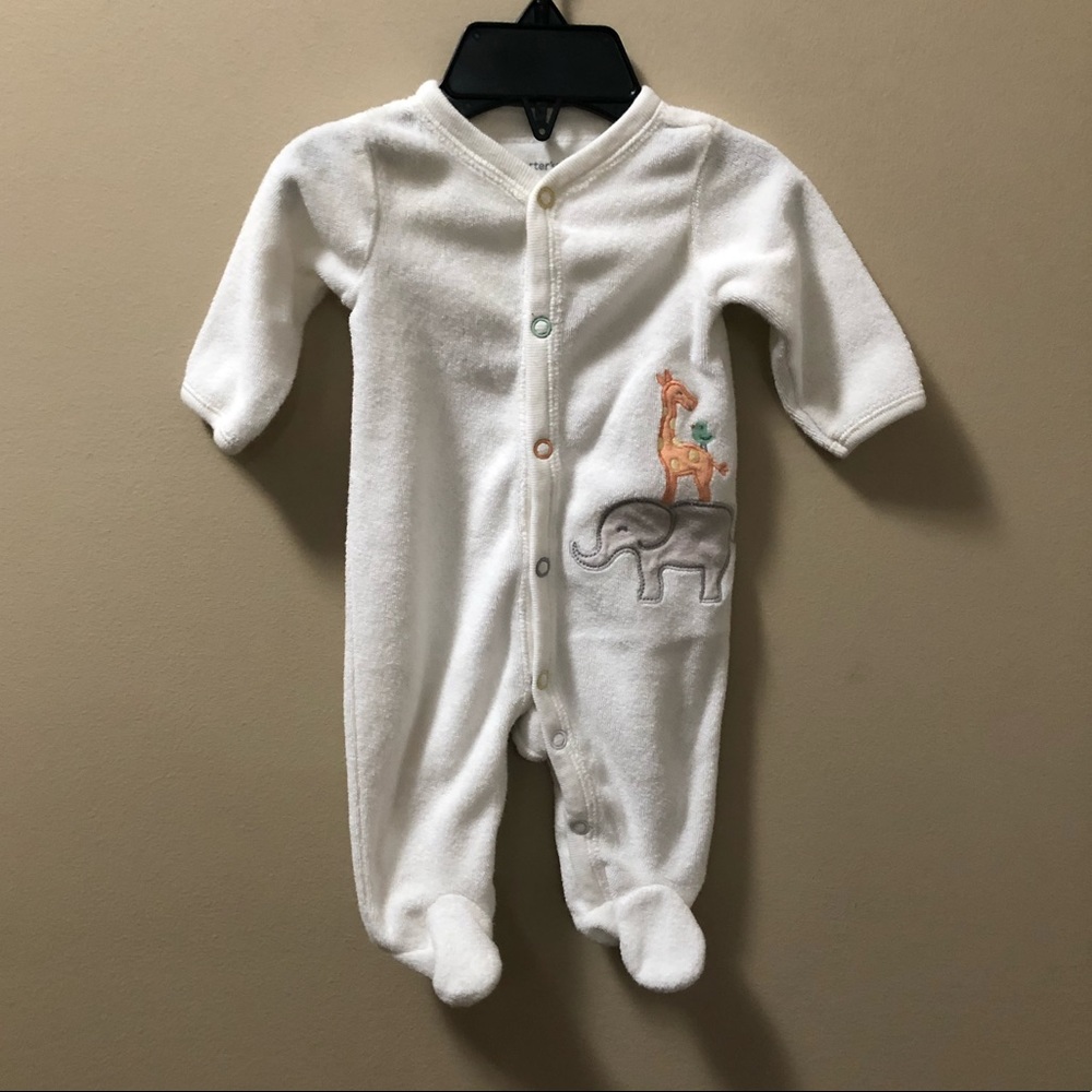 Carter’s Newborn Unisex Footed Onesie
